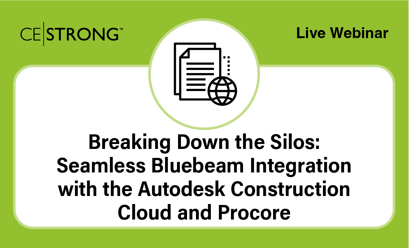 Breaking Down the Silos: Seamless Bluebeam Integration with the Autodesk Construction Cloud and Procore 